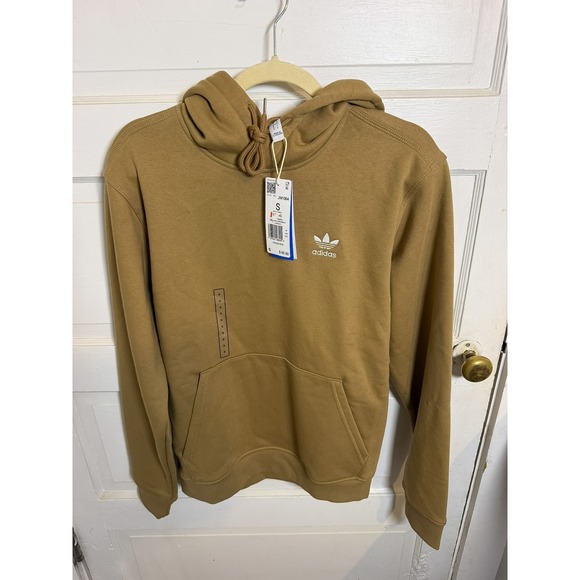 adidas Other - NWT Adidas Originals Adicolor Essentials Trefoil Hoodie Cardboard Brown JW1064 S